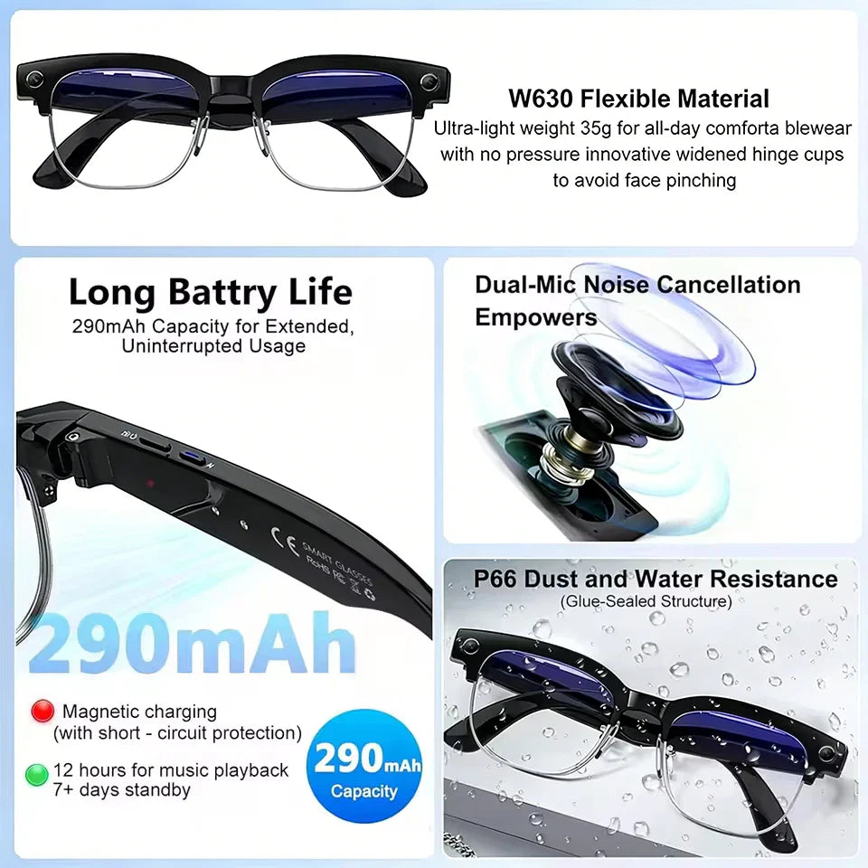 Smart Vision Camera Glasses